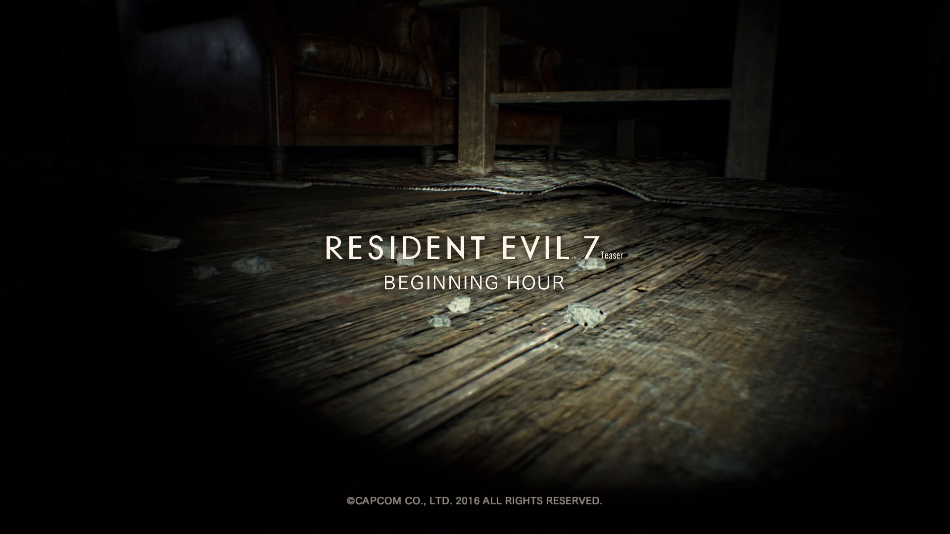 Analyse Le Teaser Interactif Beginning Hour De Resident Evil