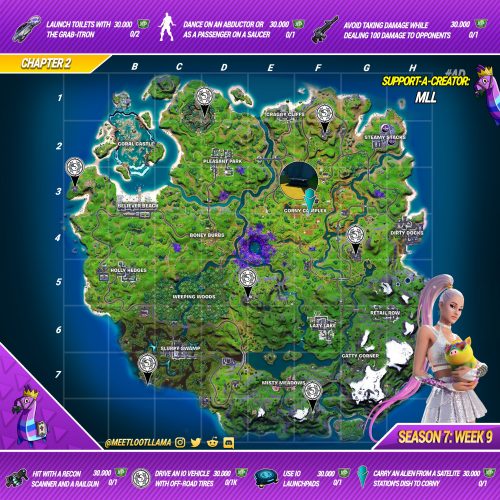 Qu Tes De La Semaine Guide Fortnite Saison