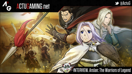 Image d'illustration pour l'article : Interview avec Marilena Papacosta pour la sortie de Arslan: The Warriors of Legend