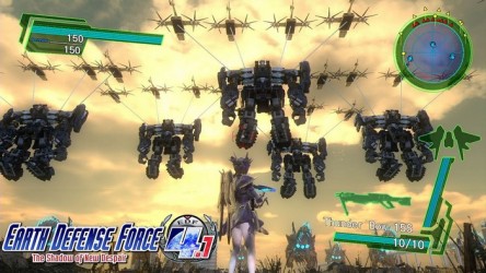 Image d'illustration pour l'article : Test Earth Defense Force 4.1 : The Shadow of New Despair - L'épisode du riche