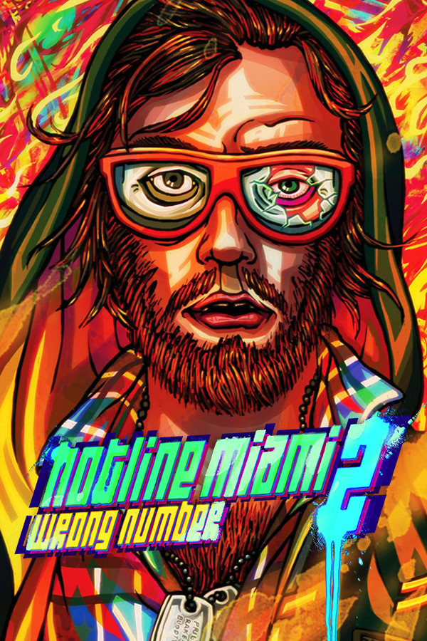 Jaquette Hotline Miami 2 : Wrong Number
