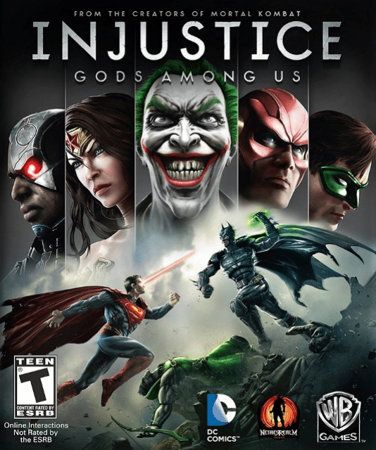 Injustice: Gods Among Us jaquette