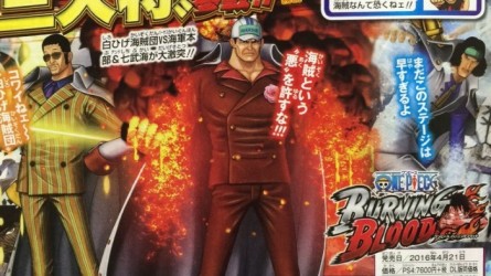 Image d'illustration pour l'article : One Piece: Burning Blood : Aokiji, Akainu et Kizaru rejoignent le combat