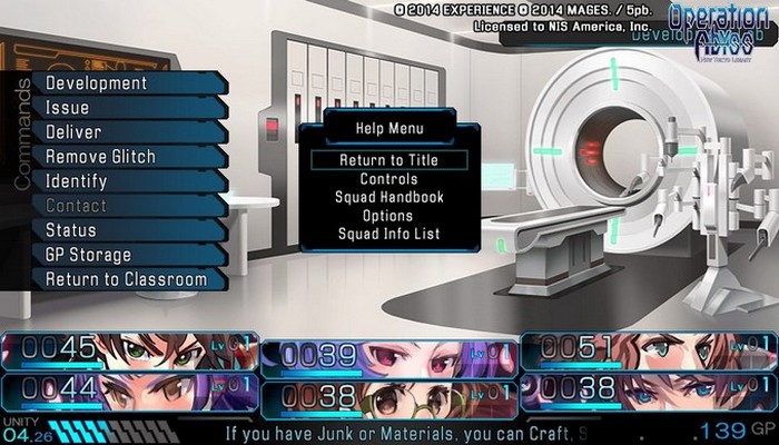 Operation abyss new tokyo legacy 2 1 Operation abyss new tokyo legacy 2 interface