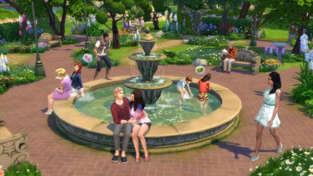 Image d'illustration pour l'article : Le kit d'objets Jardin romantique pour Les Sims 4 met l'amour à l'honneur