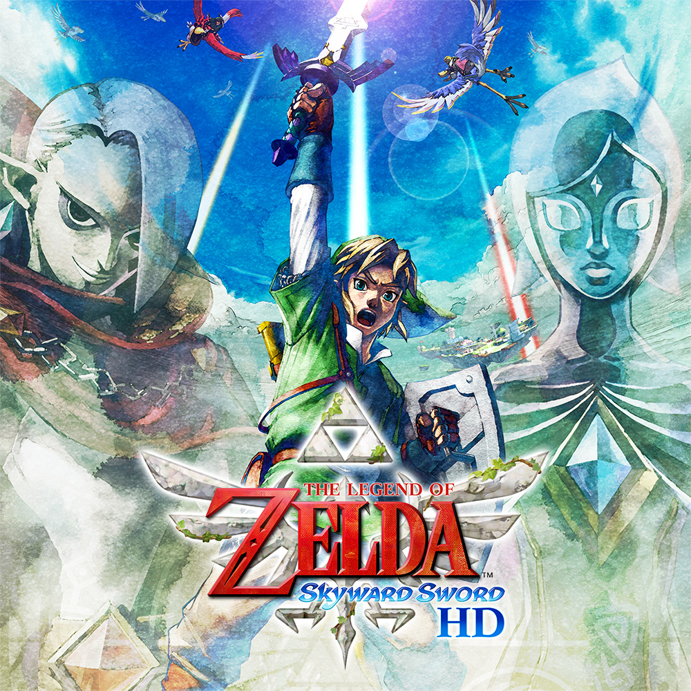 The Legend Of Zelda : Skyward Sword HD jaquette