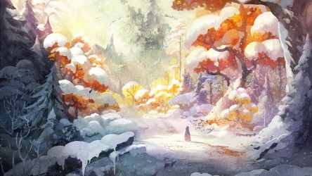 Image d'illustration pour l'article : Test I Am Setsuna - Une poésie enneigée grisonnante