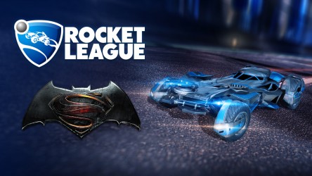 Image d'illustration pour l'article : Rocket League : Une mise à jour pour le DLC Batman v Superman