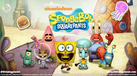 Image d'illustration pour l'article : Un DLC Bob l'Eponge pour LittleBigPlanet 3
