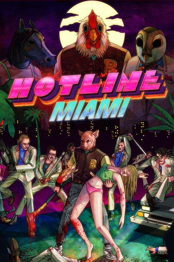 Jaquette de Hotline Miami