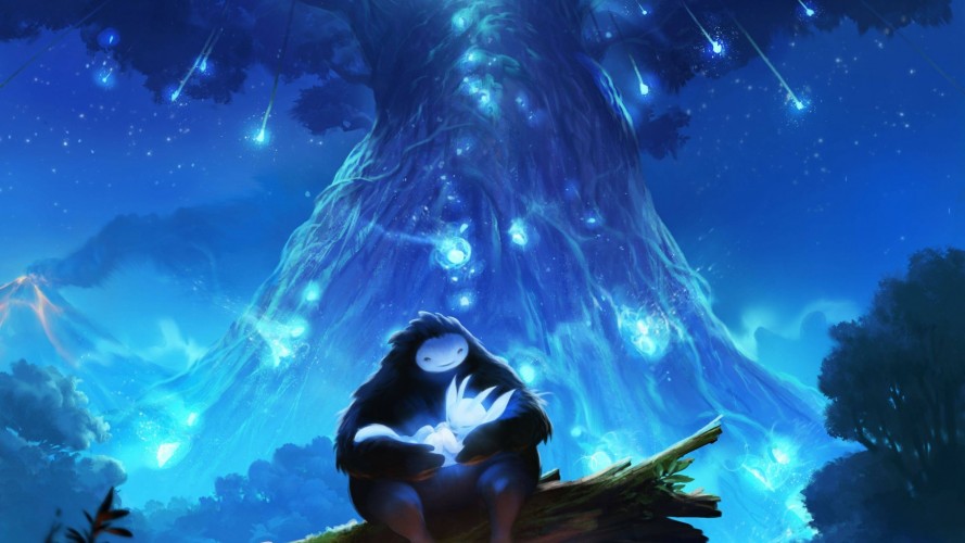 Ori and the blind forest avec les personnages principaux