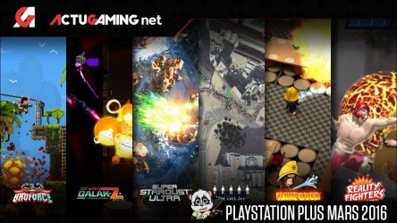 Image d'illustration pour l'article : Présentation des jeux PlayStation Plus (PS+) Mars 2016