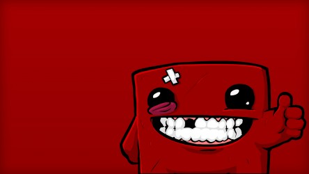 Image d'illustration pour l'article : Super Meat Boy arrive 