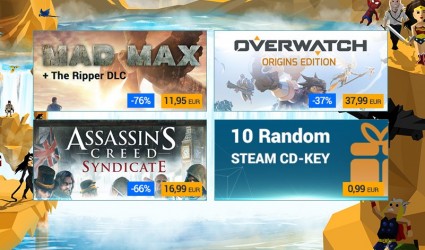 Image d'illustration pour l'article : Weekly Sales : Overwatch en précommande, Mad Max, Dark Souls 3 en promo