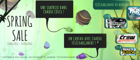Image d'illustration pour l'article : Ubisoft : De nombreuses soldes pour le printemps sur l'Ubishop