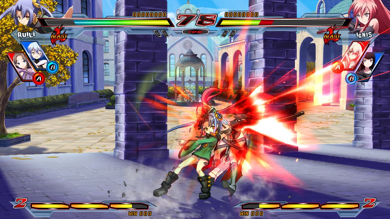 Nitroplus blasterz heroines infinite duel test 7