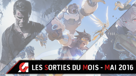 Image d'illustration pour l'article : Calendrier des sorties jeux vidéo mai 2016