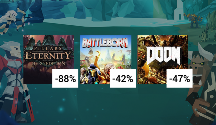 Image d'illustration pour l'article : Weekly Sales : Battleborn, DOOM, Pillars of Eternity et bien d'autres en promo