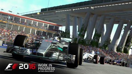Image d'illustration pour l'article : F1 2016 s'offre du gameplay à Bakou et une date de sortie