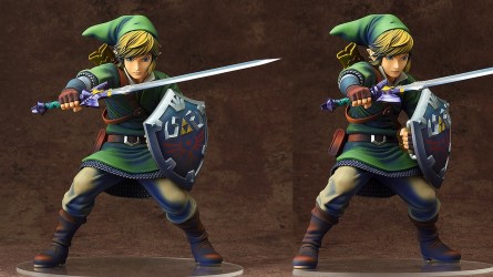 Image d'illustration pour l'article : The Legend of Zelda: Skyward Sword : Une figurine pour Link par GSC