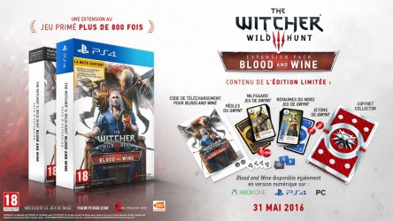 Image d'illustration pour l'article : The Witcher 3: Blood and Wine dévoile le contenu de son édition limitée