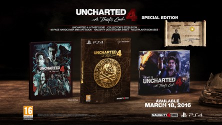 Image d'illustration pour l'article : UNBOXING. Uncharted 4, nos images de la Special Edition