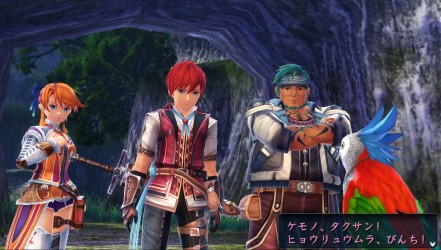 Image d'illustration pour l'article : Ys VIII: Lacrimosa of Dana : Images, persos et combats pour défendre le village