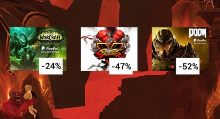 Image d'illustration pour l'article : Weekly Sales : World of Warcraft Legion, DOOM et Street Fighter V en promo