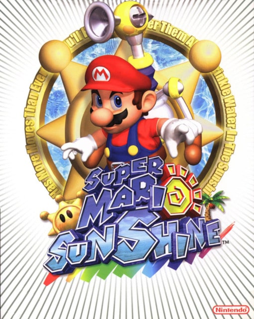 Super Mario Sunshine jaquette
