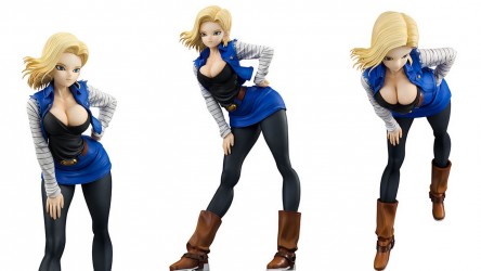 Image d'illustration pour l'article : Megahouse fait honneur à la cyborg C-18 de Dragon Ball Z avec une figurine