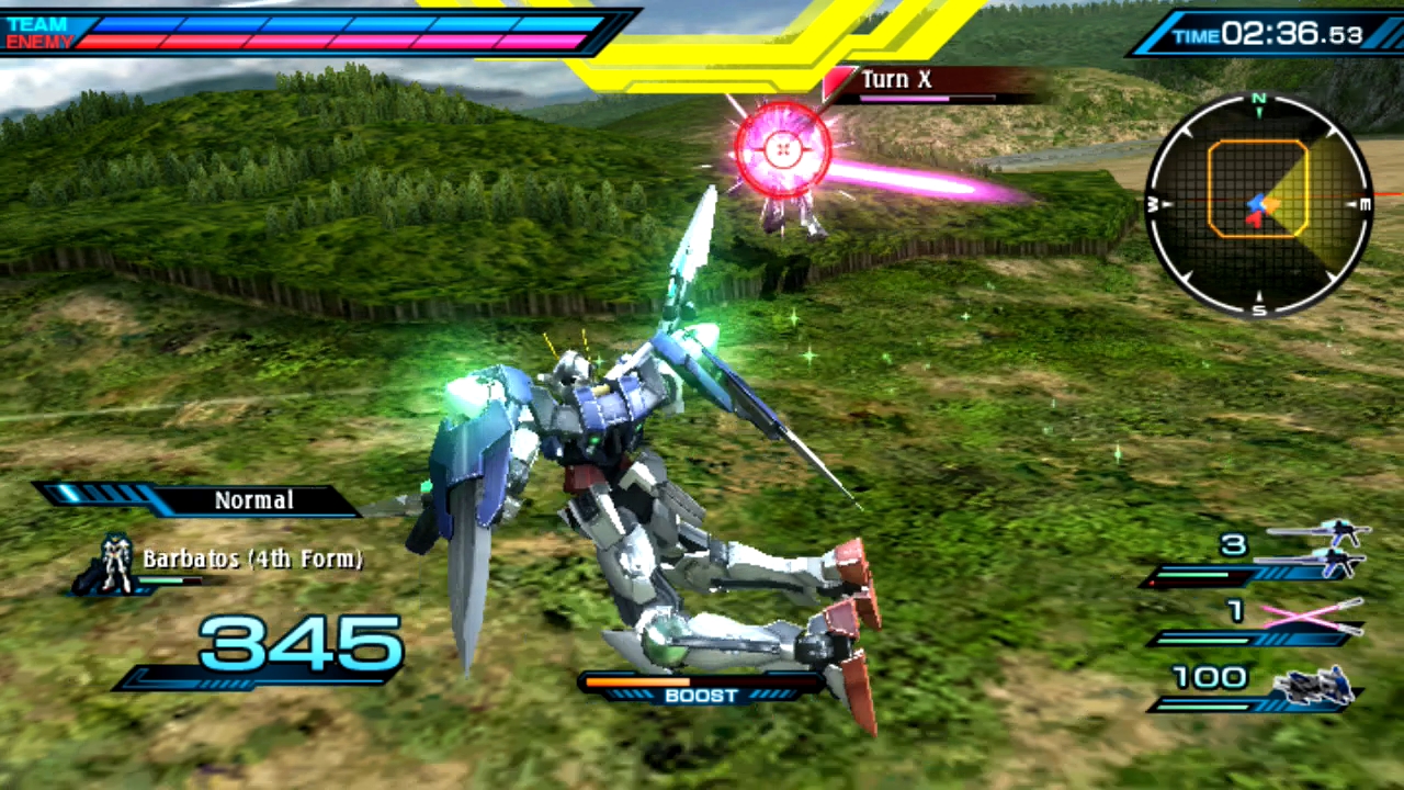 Mobile suit gundam extreme vs force europe screen 1
