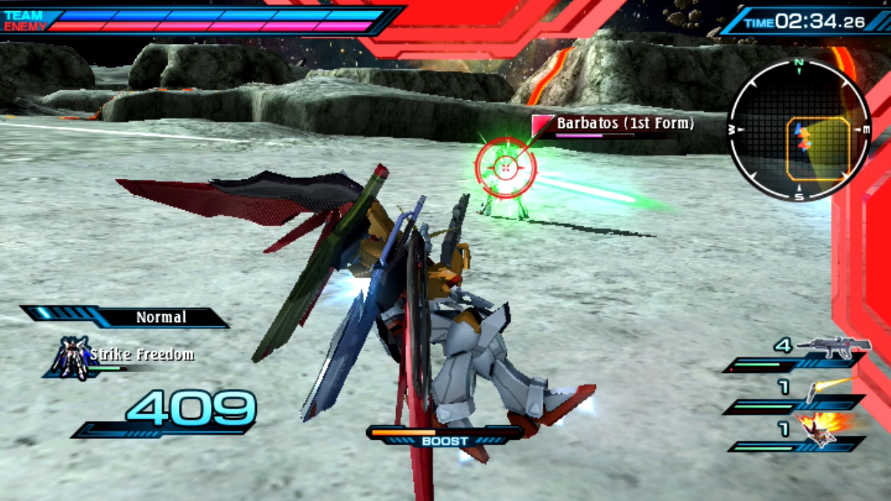 Mobile suit gundam extreme vs force europe screen 10