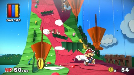 Image d'illustration pour l'article : Paper Mario: Color Splash se dévoile dans un nouveau trailer et un long gameplay