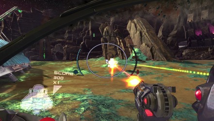 Image d'illustration pour l'article : Des screenshots pour Super Stardust Ultra VR et Hustle Kings VR en Réalité Virtuelle