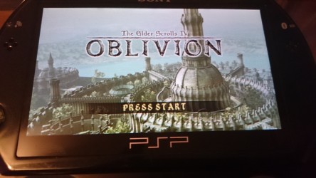 Image d'illustration pour l'article : TES IV: Oblivion : Les images de la version PSP resurgissent encore