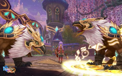 Image d'illustration pour l'article : Twin Saga : Un trailer du Manoir Ambulant et des screenshots