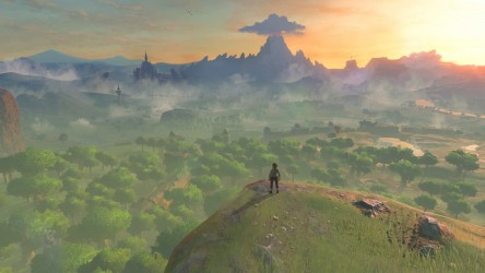 Image d'illustration pour l'article : Quatre nouvelles vidéos pour The Legend of Zelda: Breath of the Wild dont du parapente