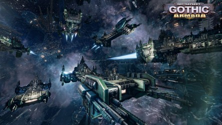 Image d'illustration pour l'article : Battlefleet Gothic : Armada, son trailer Space Marines dévoilé !