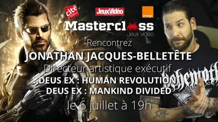 Image d'illustration pour l'article : Deus Ex: Mankind Divided : Rencontrez le directeur artistique lors d'une masterclass