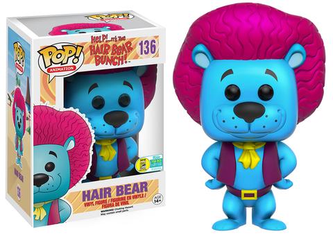 Pop hair bear bunch bleu