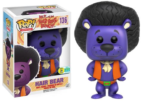 Pop hair bear bunch violet