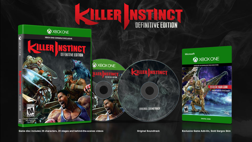 Killer instinct definitive edition annoncé et datée