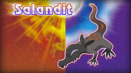 Image d'illustration pour l'article : Pokemon Soleil et Lune : Le Pokemon Salandit révélé à Japan Expo