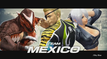 Image d'illustration pour l'article : The King of Fighters XIV : La team Mexico se montre en vidéo