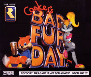 Conker's Bad Fur Day jaquette