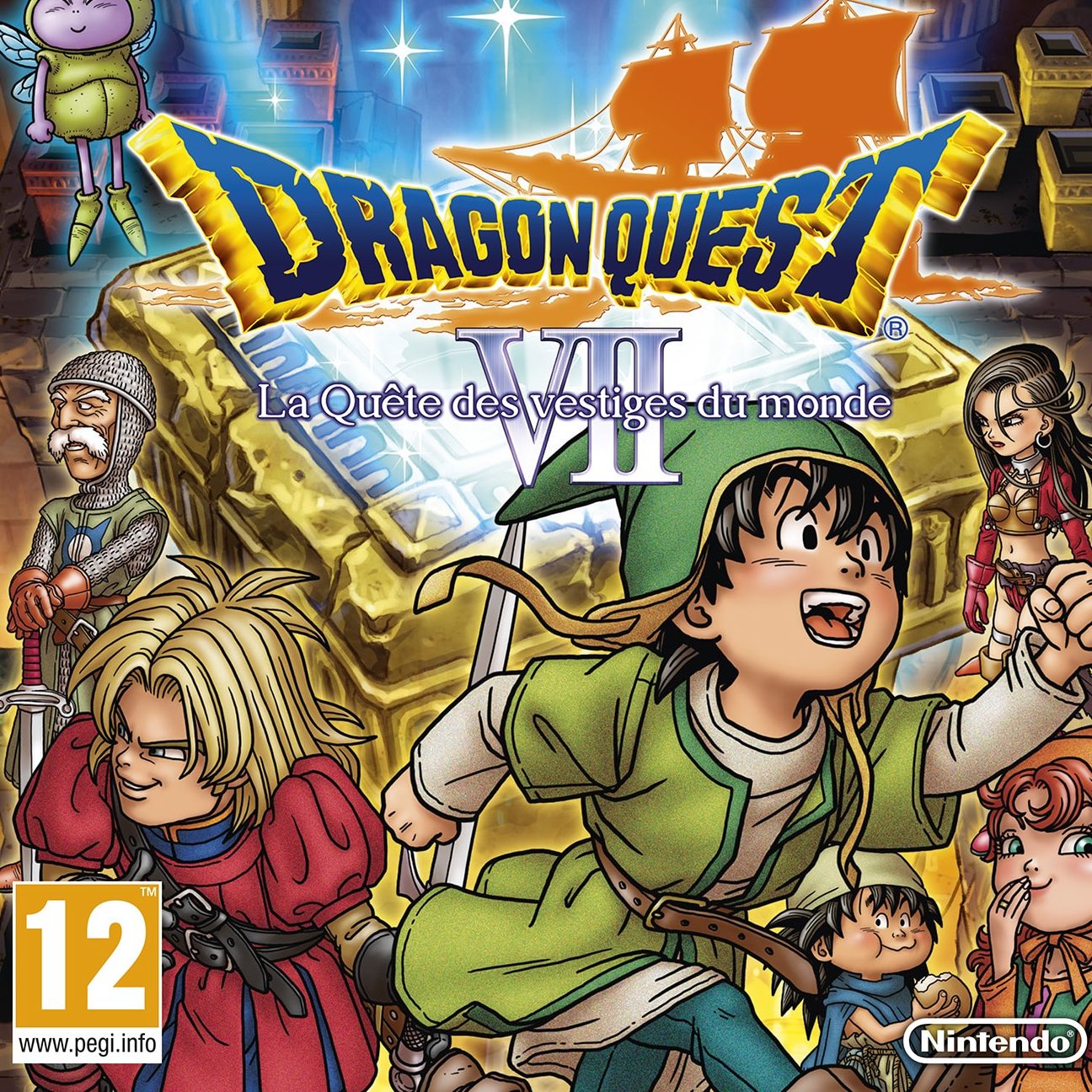 Dragon Quest VII: La Quête des Vestiges du Monde jaquette