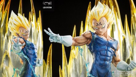 Image d'illustration pour l'article : Tsume sublime Majin Vegeta de Dragon Ball Z avec une figurine HQS+ Power Level Max