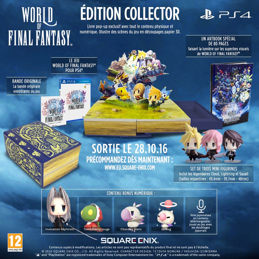 World of final fantasy collector europe