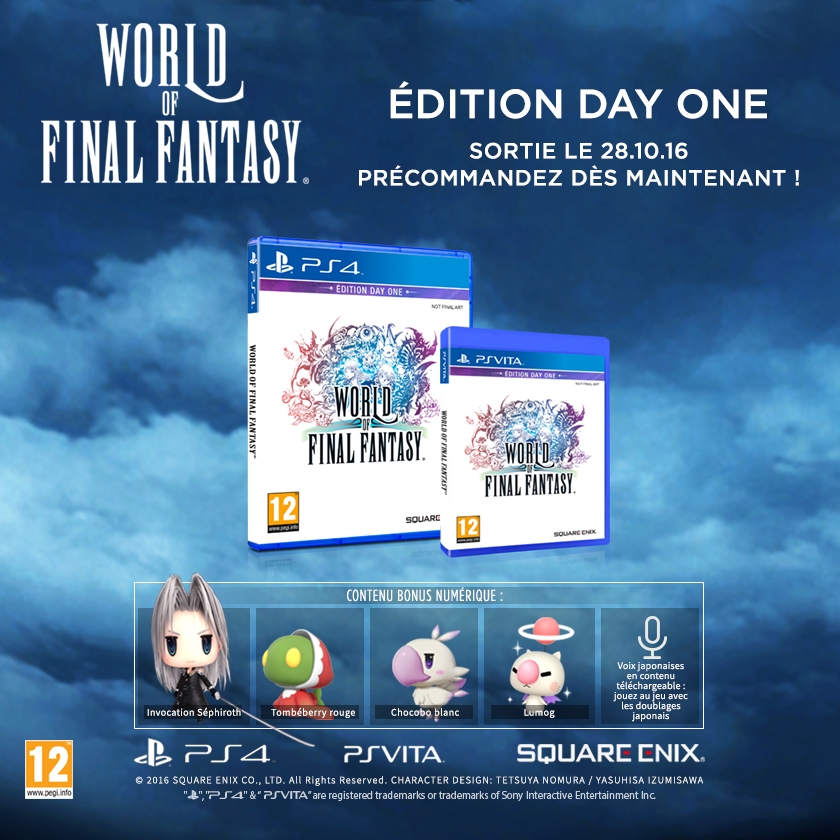 World of final fantasy edition day one europe