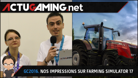 Image d'illustration pour l'article : Gamescom 2016 : Nos impressions sur Farming Simulator 17 et les nouveautés